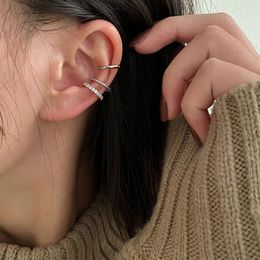 3 pièces/ensemble Clips boucles d'oreilles pour femmes unisexe minimaliste mode Cartilage boucles d'oreilles ensembles oreille manchette faux piercing Clip sur boucle d'oreille en gros YME050