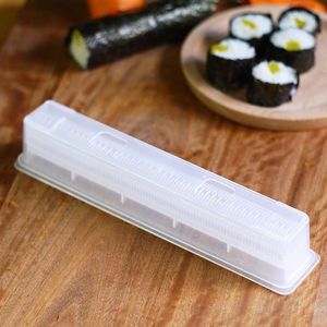 3pcs conjunto de sushi japoneses Herramientas de cocina de moho Bento Barki Sushi Kit Rolls Rolls Moldes 20220601 D3