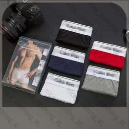 3pcs/set Sexy Men Underwear Boxers para hombres de algodón de algodón Diseñador de marcas de moda para hombre Calvins Boxer múltiples colores transpirables 977