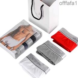 3pcsSet Sexy Men Sous-vêtements boxers pour hommes Caleçons en coton Hommes Boxer Shorts Boxers Sous-vêtements pour hommes Boxers Cueca Boxer plusieurs couleurs modales Boîte cadeau SXXL MUFI