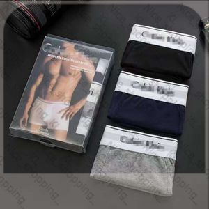 3PCS / Set Sexy Men Underwear Boxers for Men Cotton Underpants Brand Brand Designer Mens Underwear Calvins Boxer Plusieurs couleurs Breatch Sous-Pants 857