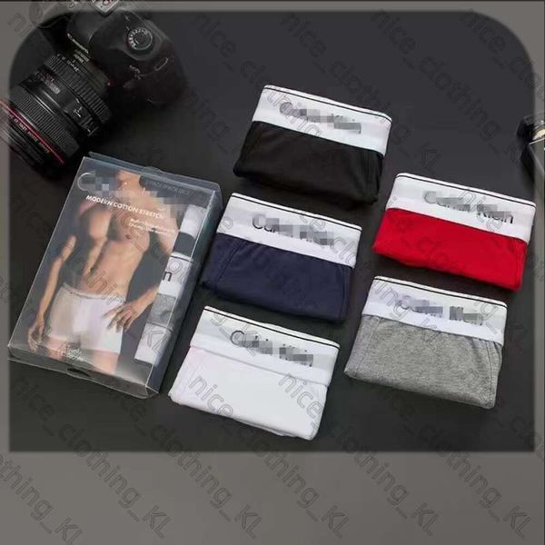 3PCS / Set Sexy Men Underwear Boxers for Men Cotton Underpants Brand Brand Designer Mens Underwear Calvins Boxer Plusieurs couleurs Soufflement respirant 681