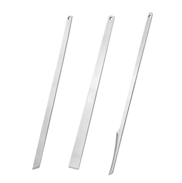 3 pièces/ensemble en acier inoxydable orteil rasoir à ongles pieds pédicure couteau Kit pied pédicure callosités râpe fichier peau morte dissolvant outils de soin des pieds