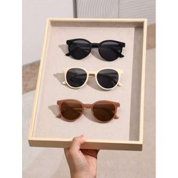 3pcs Small Around Cadre Y2K Boho Sunglasses For Women Travel Daily School Life Clothing Accessoires