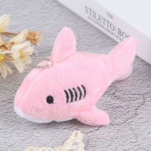 3pcs Small Keyring Sac Sac à dos Keychain 12 cm en peluche Shark Ocean Animal Key Chain Pendeur