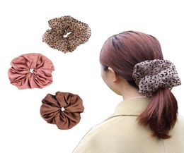 3 PCS Printemps Nouvelles Femmes Satin Cheveux Cravates et Léopard Organza Surdimensionné 18 cm Cheveux Chouchou Cheveux Gommes Rayé Tissu Élastiques 1 Se1273952