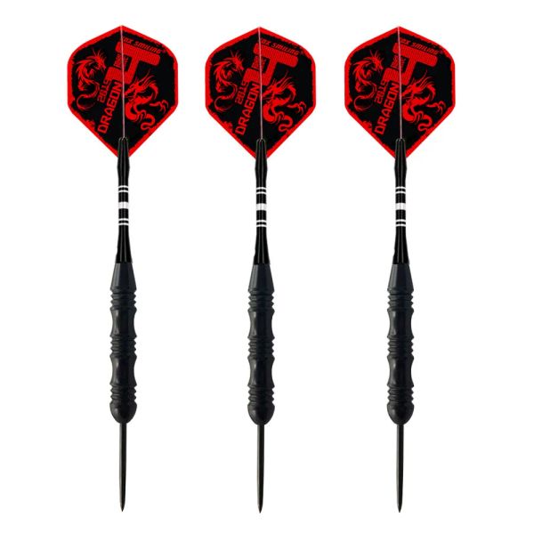 3PCS en acier à aiguille Darts 22g avec arbre en aluminium Sac en cuir