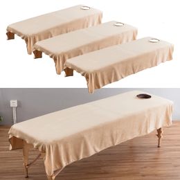 3 -stks super zachte spa massagetafel beddengoed vellen schoonheid bed cover 80x190 cm 240426