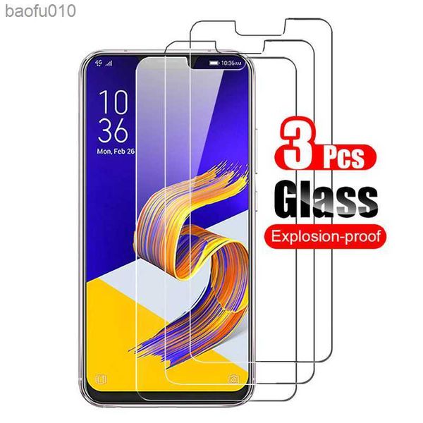 3 pièces verre trempé pour Asus Zenfone 5 ZE620KL Zenfone 5z ZS620KL protecteur d'écran garde Film trempé verre Premium 9H L230619