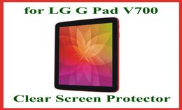 3 stks Transparant LCD Screen Protector voor LG G Pad V700 101 inch Tablet PC Beschermende Film2839308