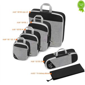 3 pièces voyage vêtements sac de rangement organisateurs bagages organisateur sac emballage Cubes pour voyage placards chaussures emballage sacs de rangement