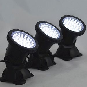 3 pièces étanche lumière sous-marine 7 couleur changeante fontaine de jardin Aquarium piscine étang LED pour Aquarium projecteur Lamp287K