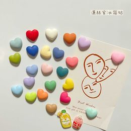 Aimants 3PCSfridge 10pcs Love Refrigerator Autocollants colorés Coeurs Refrigérateur Stickers décoratif