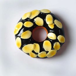 3 -stcsfridge magneten kleurrijke donut koelkast magneet goede eetlust voedsel koelkast decoratie donut dessert vorm sticker mooi woning decor