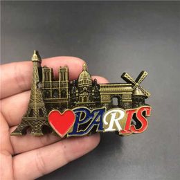 Aimants de 3pcsfridge Rome San Francisco Réfrigérateur Animant Arles Qatar Tower de London Sending Di Pisa Paris Paris Souveniture