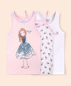 3PCSlot Baby Girls Tanks Tops Solid Children Vest Beach Kinderen ondergoed 100 Cottongirl Mouwloze T -shirts Ve004 T2004134603871
