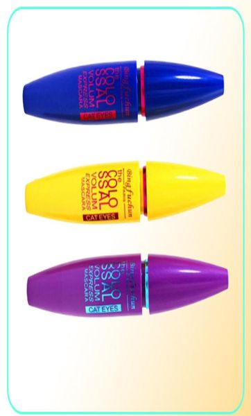 3pcslot maquillage professionnel nouveau mascara volume de mascara colossal express avec collagène8283339