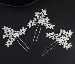 3pcslot Women Pearls marfil White Batepins Fashion Hair Sticks Fields y Jardines Estilo de cabello para la boda Accesorios de joyería JCF0209231362