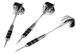 3PCSset 3pcs Steel Darts Points Games sportifs intérieurs Standard Darts standard Nickel Plated Iron Barrel Al Shafts Aurora Wing Hunting 85538158