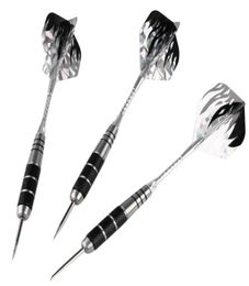 3pcsSet 3Pcs Fléchettes pointues en acier Jeux de sport d'intérieur Fléchettes dures standard Baril en fer nickelé AL Arbres Aurora Wing Hunting 83743426