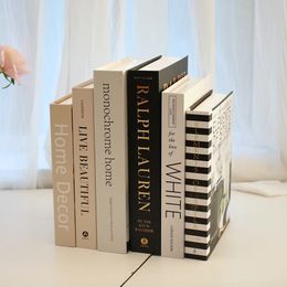 3PCSSet Meerdere maat nepboeken Set koffietafelboeken Villa le simulatieboeken
