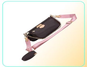 3-delige set dames schoudertassen, handtassen, kleine tas, hoogwaardige lederen portemonnee met schouderband4872385