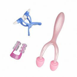 3 ps Beauty Magic Neus Shaper Lifting Bridge Rechttrekken Clip Neus Clip Neus Massage Gereedschap Correcti Set 40ol #