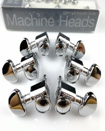 3R3L Grover Electric Guitar Machine Heads Taillers Nickel Tuning Pegs5021610