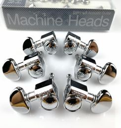 3R3L Grover Electric Guitar Machine Heads Tuners Nikkel Tuning Pegs3301760