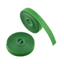 3Rolls Nylon Plant Ties Hersluitbare kabelbladen Zelfklevende plantenbevestigingstape voor ondersteuning Grape wijnstokken Tomatentuinartikelen