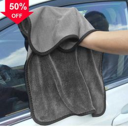 3 taille 1pc tresse tissu lavage de voiture serviette microfibre serviette voiture serviette épaississement eau nettoyage éponge tissu fournitures voiture vernis