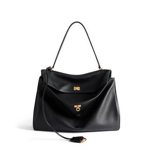 Sac à rodéo 3size Le sac de créateur de body fourre-tout pour femme pour femmes en cuir noir sac à bandoulière