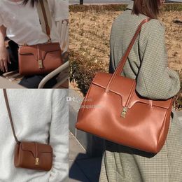 3 size zachte 16 mini schoudertassen dames kleine grote mode tas crossbody portemonnee designer grote vrouw heren handtassen celins220T