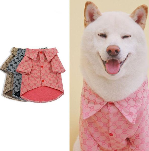 3style Designer Chien Vêtements Marque Chien Vêtements avec Jacquard Lettre Motif Doux Chiens Pull Classique Pet Casual Wear Vêtements Cardigan Chandails Manteau Tricoté