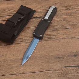 3Styles MT Combat Black A07 Couteau automatique 440 Lame en alliage d'aluminium de zinc Poignée EDC Couteaux de poche Couteaux cadeaux automatiques