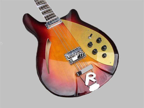 Guitarra eléctrica bajo 3ts ricken 4005, guitarra eléctrica de 4 cuerdas, el color se puede personalizar