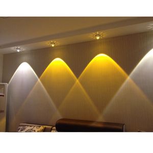 3W Crystal LED plafondverlichting Restaurant KTV gangpad woonkamer balkon lamp Moderne LED-verlichting voor woondecoratie armatuur