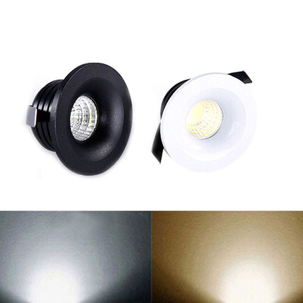 3W Mini COB LED lumières led armoire lumière downlight Spotlight plafonnier