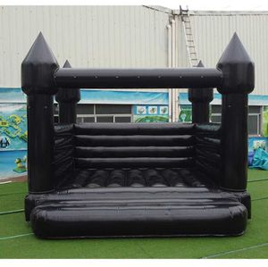 3x3m 10ft PVC Opblaasbare Bounce Huis springen wit Springkasteel uitsmijter kastelen jumper met blower Voor Bruiloft evenementen party volwassenen en kinderen speelgoed-2