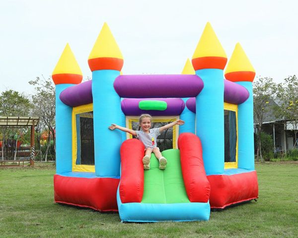 3x3x2.5mH (10x10x8.2ft) venta al por mayor al por mayor casa de rebote inflable, castillo inflable comercial para niños