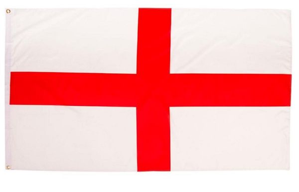 3x5 150x90cm Angleterre Drapeau National Hanging Flying Banners Publicité 100% Polyester, livraison gratuite, support drop shipping