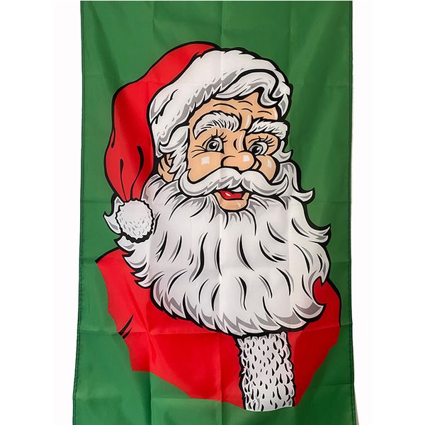 Drapeaux verts du Festival de noël 3x5 150x90cm, bannières en tissu Polyester pour tous les pays, livraison gratuite