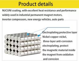 3x5 3x2 3x6 3x8 3x10mm Magneet Superpower3*4mm N35 Neodymium -magneten voor deurzoekmagnetische koelkast Diy Crafts Airant Strong Strong