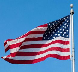 3x5 ft Bandera americana 90150cm Estratas de los Estados Unidos Flagal Flagal American Flag 90CMX150CM Oficial de aplicación de la ley EE. UU. Fabricas de A1602814