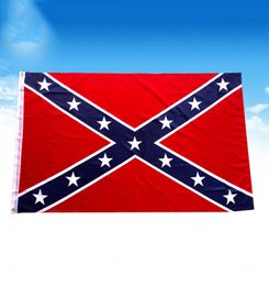 3x5 ft deux côtés drapeau imprimé drapeau confédéré drapeau de la guerre civile Polyester National Flags bannières personnalisables DBC BH26875377176