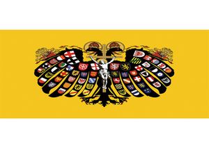 3x5 Holy Roman Empire Flags suspendu la publicité en polyester imprimé numérique Tissure de polyester tous les pays nationaux 6037304