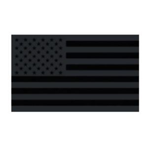 3x5ft Black American Flag 90x150 cm Dunne blauwe lijn vlaggen Verenigde Staten Stars Stripes