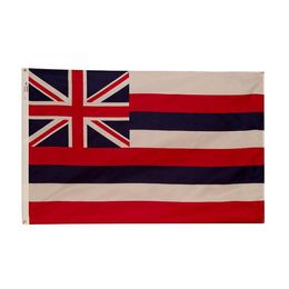 3x5ft American Hawaii State Vlag met Messing Grommets Hanging Reclame Indoor Outdoor Buiten voor Event Sports Party Club Gebruik