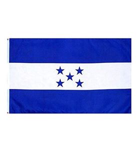 3x5ft Honduras Vlag Banner Nationale Hangende Reclame Digitaal Afdrukken Polyester Voor Binnen Buiten Decoratie 6262354
