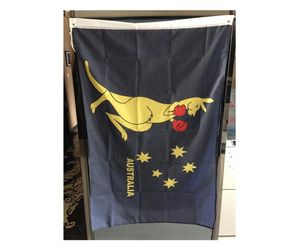 3x5ft kangoeroe aangepaste vlaggen banners goedkope prijs maak je eigen vlaggen, hangend vliegen, 100D polyester stof, gratis verzending4977860